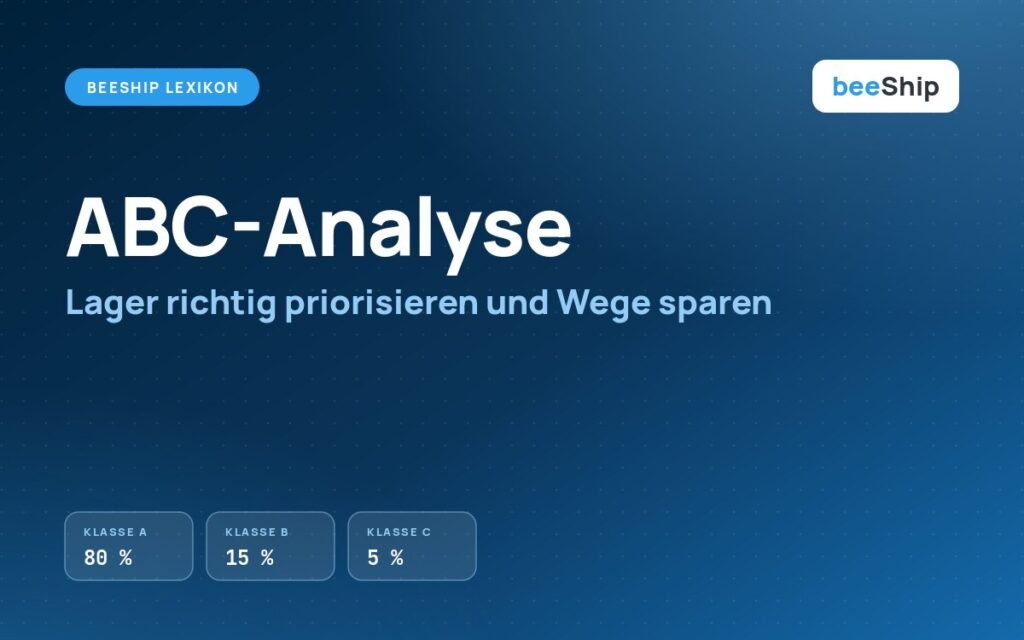 ABC-Analyse: A-, B- und C-Klassen im Lager priorisieren