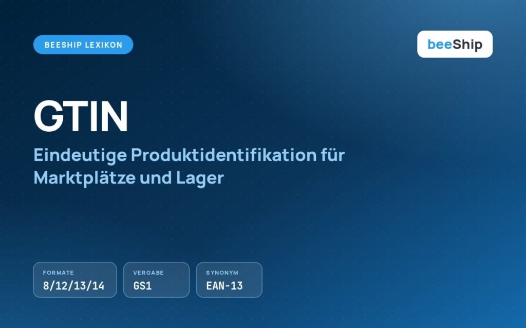 GTIN einfach erklärt: Formate, Vergabe über GS1 und Unterschied zur EAN