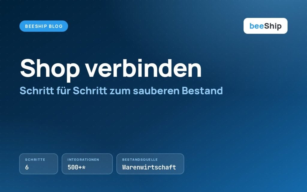 Onlineshop mit Warenwirtschaftssystem verbinden: Anleitung für sauberen Bestand