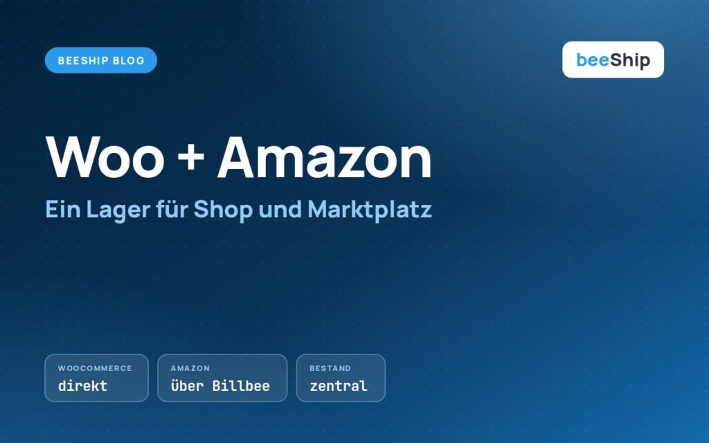 WooCommerce Amazon Integration: ein Lager bedient Shop und Marktplatz mit zentralem Bestand